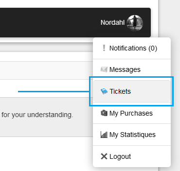 How open a Support ticket?
