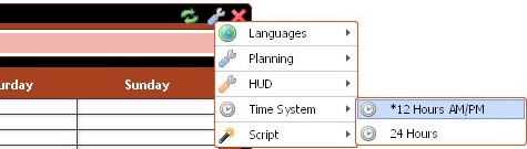 change the time format 24h by 12AM/PM of Event Planning Editor