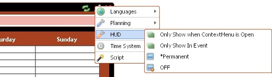 Configurer l'HUD de Event Planning Editor