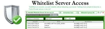 Banner Whitelist Server Access