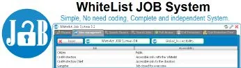 Job Whitelist system