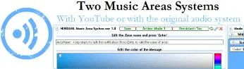 Two music areas system