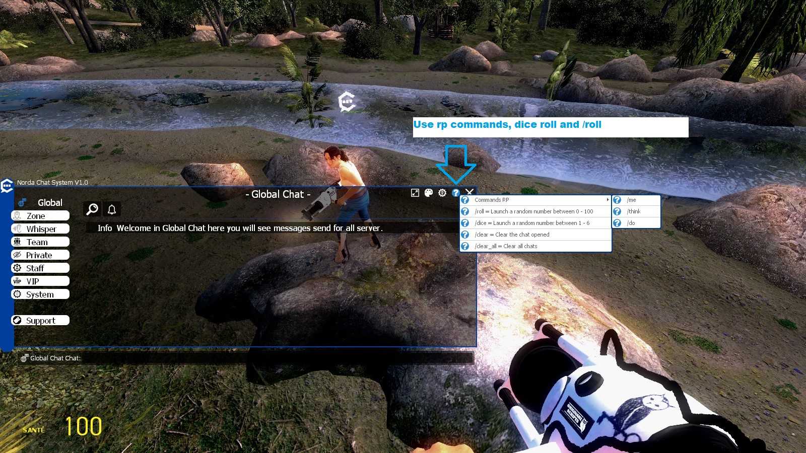 Gmod how to command chat