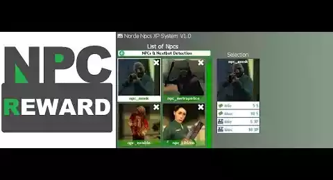 Video of Gmod NPC Reward Manager